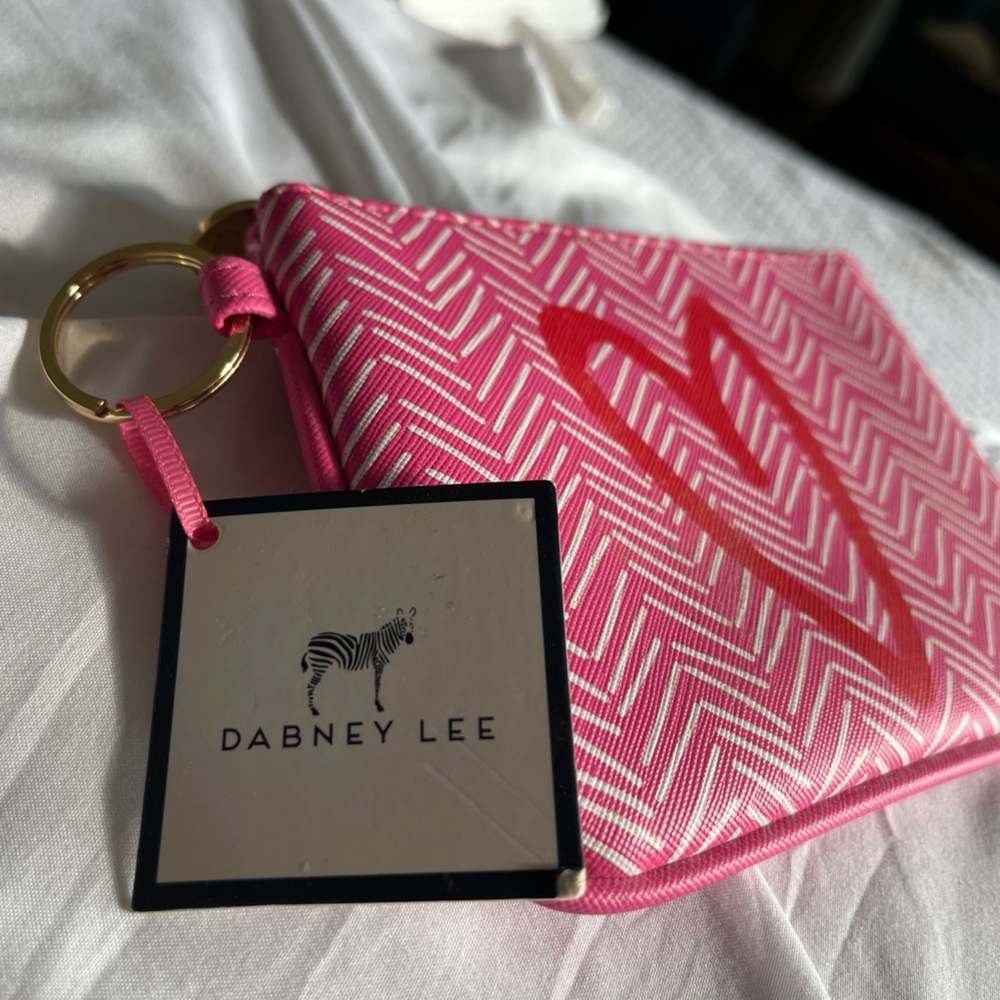 Dabney Lee Heart Mini Small Zippered Keychain Pouch Bag Valentine’s - Picture 8 of 8